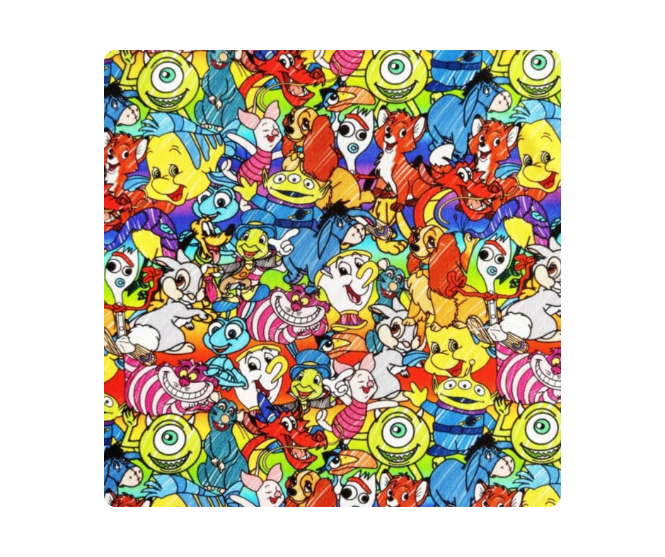 NEW Mixed Disney 2 Scrunchie
