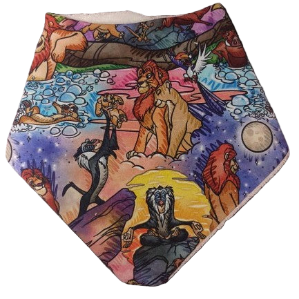 Baby Bandana Bib Licensed Lion King