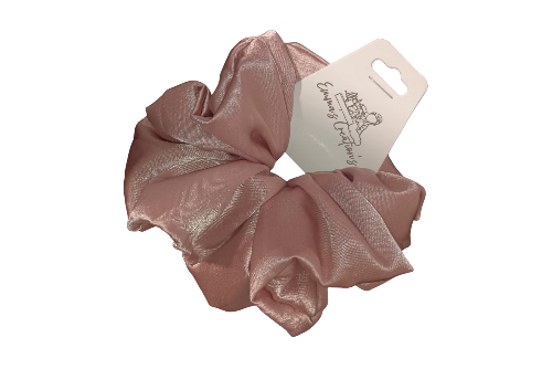 Unlicensed Satin Dusty Pink Toddler Scrunchie