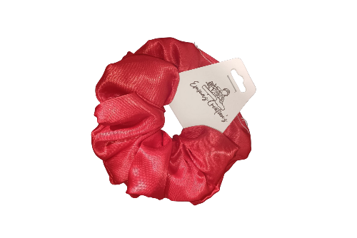 Unlicensed Satin Red Toddler Scrunchie