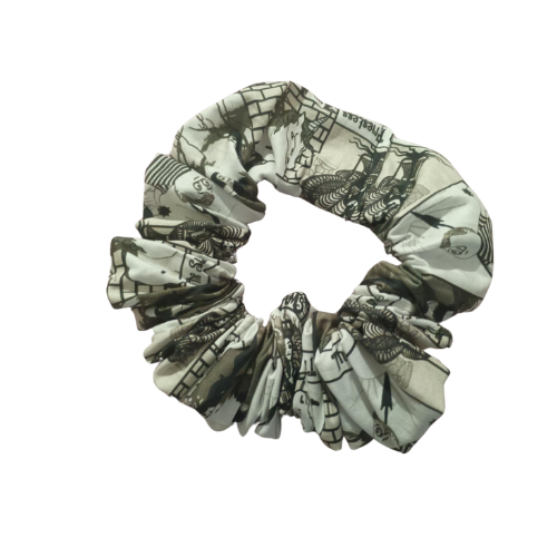 Adult Adams Family Scrunchie