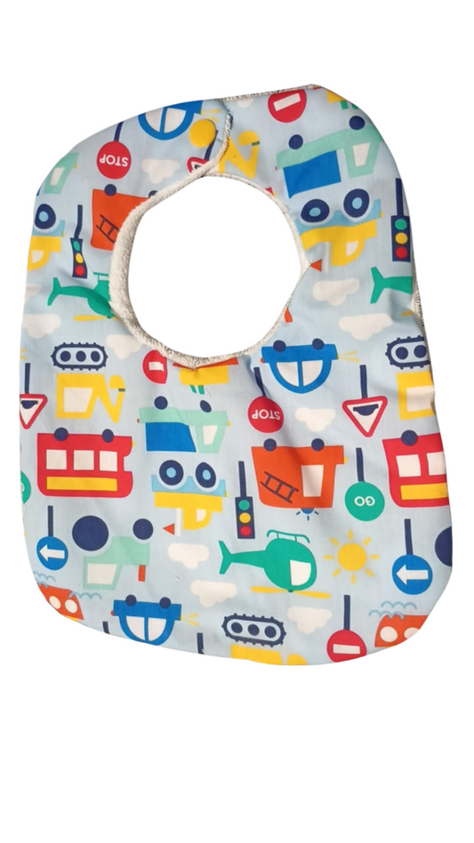 Baby Bib Cars & Trucks