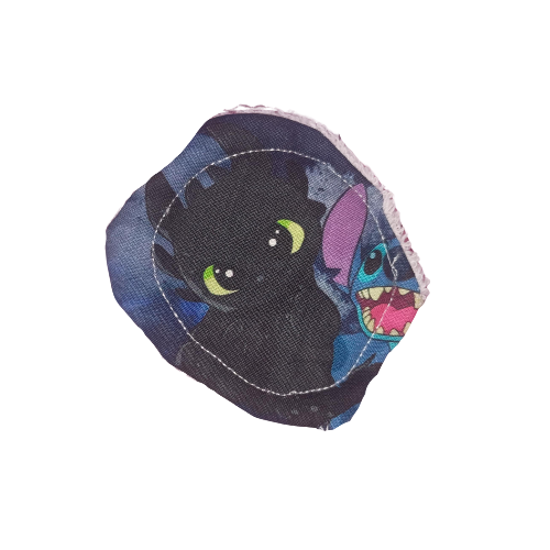 Reusable Make Up Wipes Stitch & Toothless