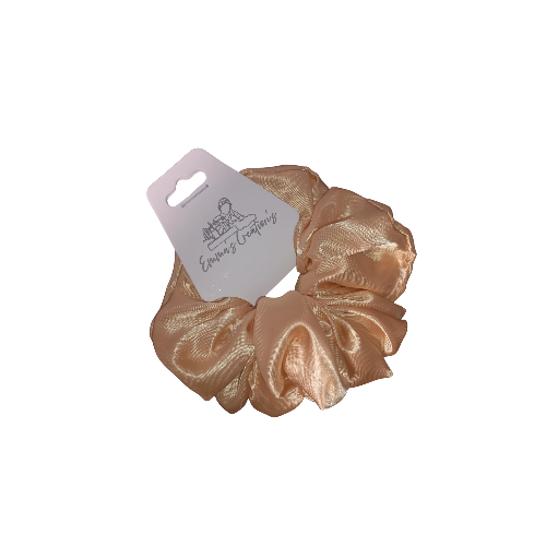 Toddler Satin Gold Scrunchie