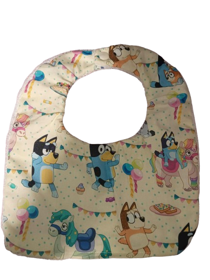 Baby Bib Licensed Bluey Party