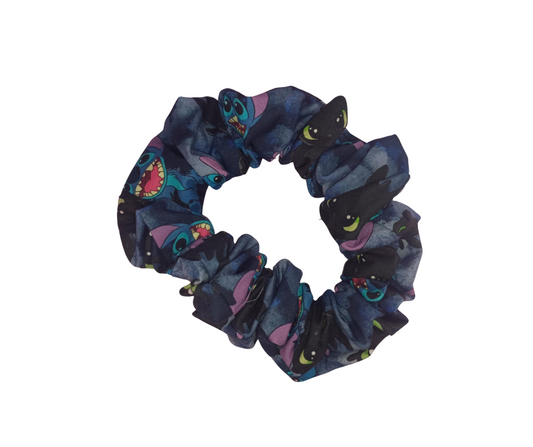 NEW Stitch & Toothless Scrunchie