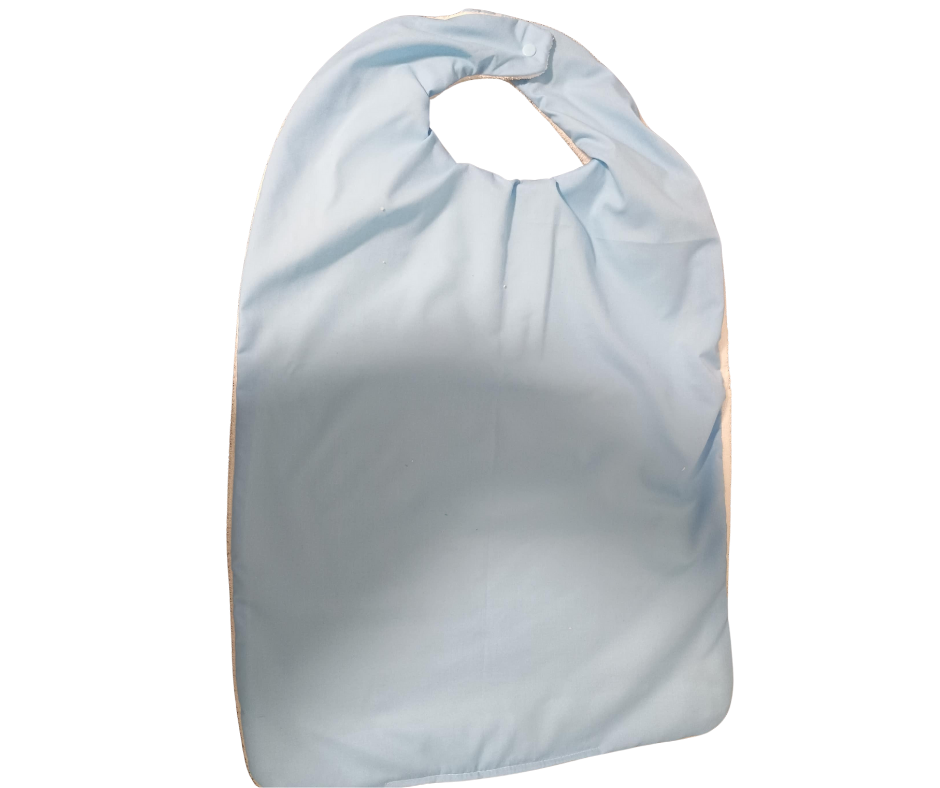 Bib Adult Plain Blue