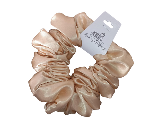 Adult Satin Gold Scrunchie