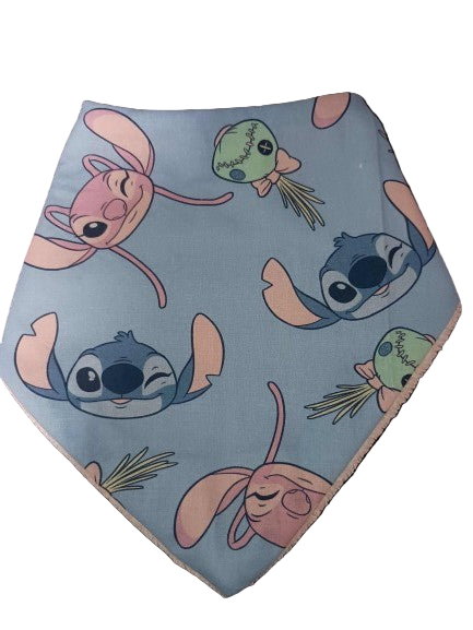 Baby Bandana Bib Licensed Stitch & Angel
